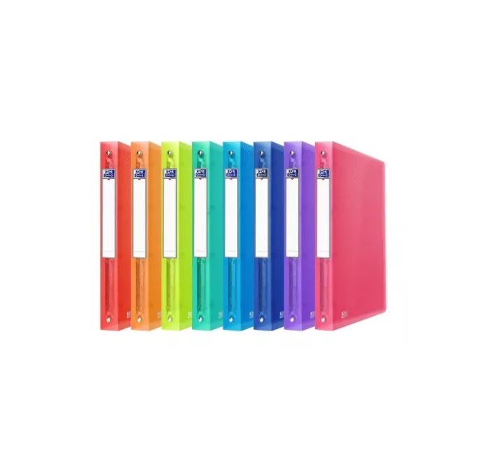 CARPETA 4 ANILLAS 30MM TAPA POLIPROPILENO A4+ SURTIDO OXFORD 400147047