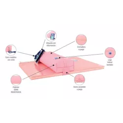PORTATODO RECTAGULAR MEDIANO KANGOO TEENS SURTIDO OXFORD 400150280