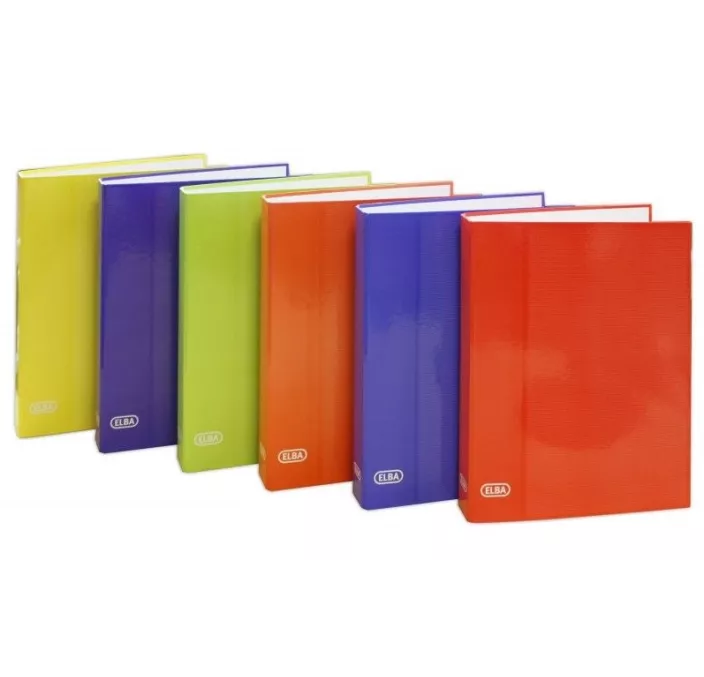 CARPETA 4º 4 ANILLAS 20MM SURTIDA ELBA 100580206