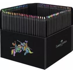 PINTURA MADERA BLACK EDITION SOPORTE 100UNIDADES FABER-CASTELL 116411