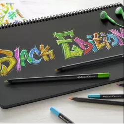 PINTURA MADERA BLACK EDITION C12 BASICOS FABER-CASTELL 116412