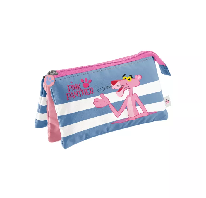 PORTATODO TRIPLE PANTERA ROSA DOHE 51404