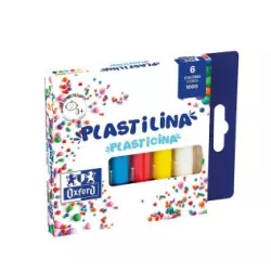 PLASTILINA 6 COLORES 100GR OXFORD 400175706