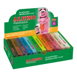 PLASTILINA 150 GRS COLORES SURTIDOS ALPINO DP000918 437628