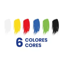TEMPERA ESCOLAR 20ML SURTIDO C.6 OXFORD 400175708