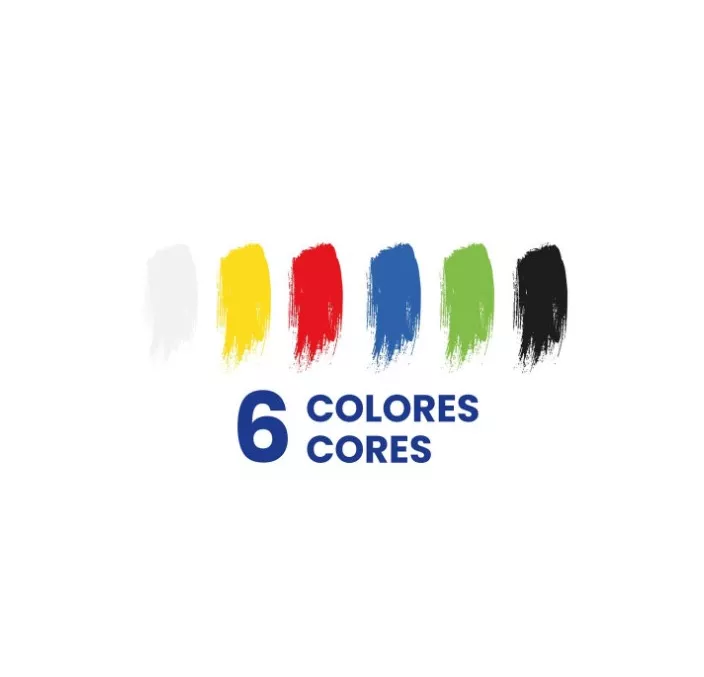 TEMPERA ESCOLAR 20ML SURTIDO C.6 OXFORD 400175708