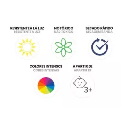 TEMPERA ESCOLAR 20ML SURTIDO C.10 OXFORD 400175709