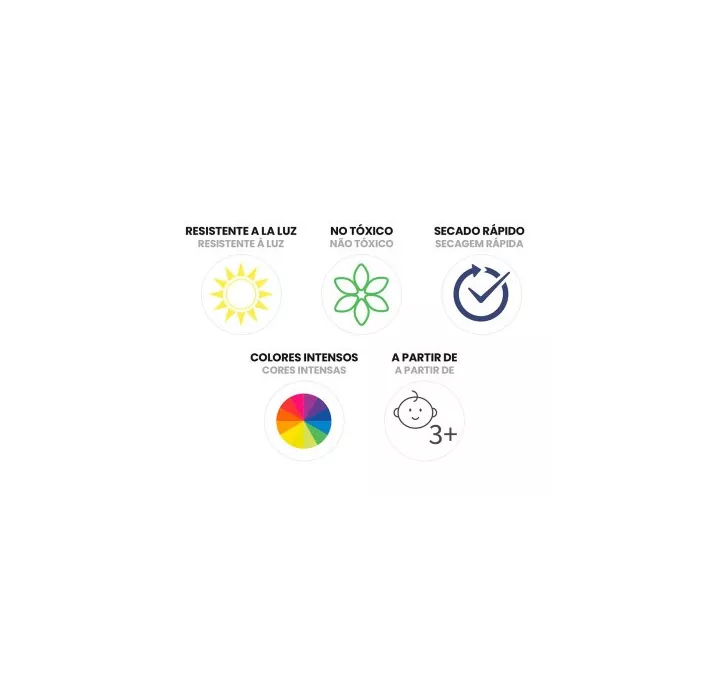 TEMPERA ESCOLAR 20ML SURTIDO C.10 OXFORD 400175709