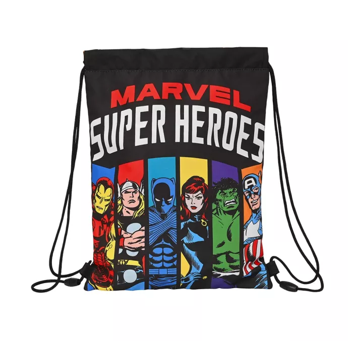 SACO PLANO JUNIOR AVENGERS "SUPER HEROES" SAFTA 612379855