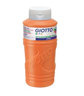 Pintura dedos 750ml naranja giotto 536005