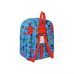 MOCHILA GUARDERIA ADAPT.CARRO PJMASKS SAFTA 612386232