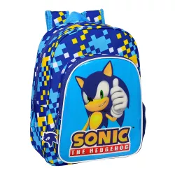 MOCHILA INFANTIL ADAPT.CARRO SONIC "SPEED" SAFTA 612395185