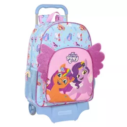 MOCHILA CARRO ESCOLAR MY LITTLE PONY "WILD & FREE" SAFTA 612335160