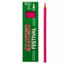 PINTURA MADERA ROSA 12 UNIDADES FESTIVAL ALPINO C0130004 406969