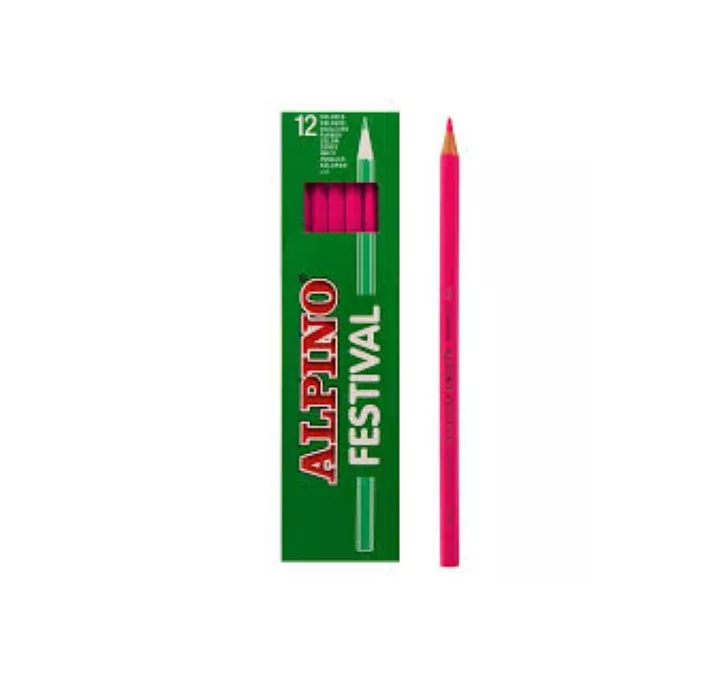 PINTURA MADERA ROSA 12 UNIDADES FESTIVAL ALPINO C0130004 406969