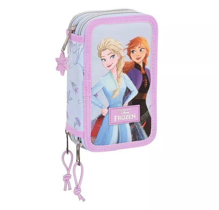 PLUMIER TRIPLE 36PCS FROZEN "BELIEVE" SAFTA 412315857