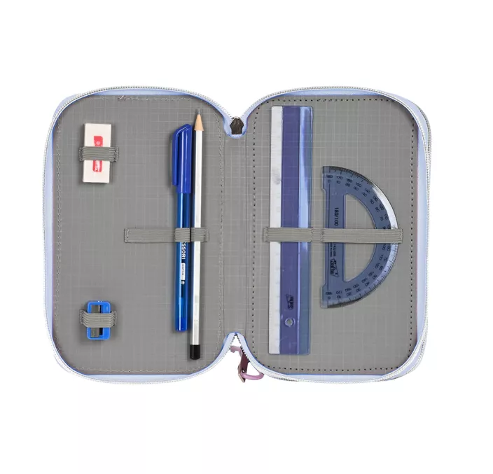 PLUMIER TRIPLE 36PCS FROZEN "BELIEVE" SAFTA 412315857