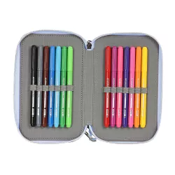 PLUMIER TRIPLE 36PCS FROZEN "BELIEVE" SAFTA 412315857