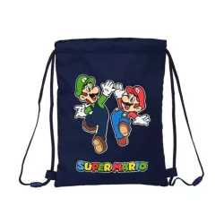 SACO PLANO JUNIOR SUPER MARIO SAFTA 612308855
