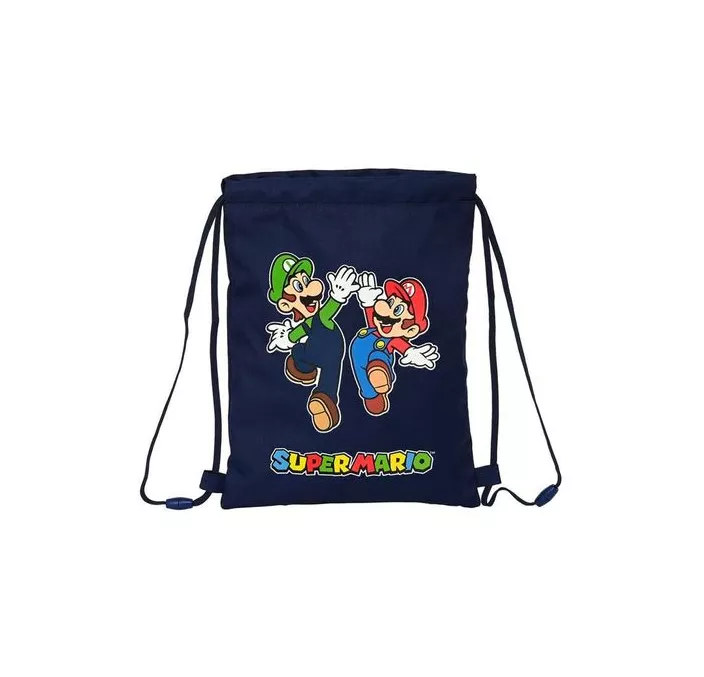 SACO PLANO JUNIOR SUPER MARIO SAFTA 612308855