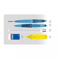 PLUMIER 4 APARTADOS HULA MILAN 08871HU 080268