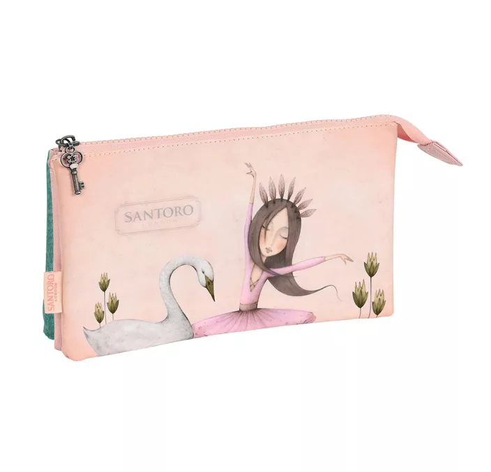 PORTATODO TRIPLE SANTOROtm'S MIRABELLE "SWAN LAKE" SAFTA 812302744