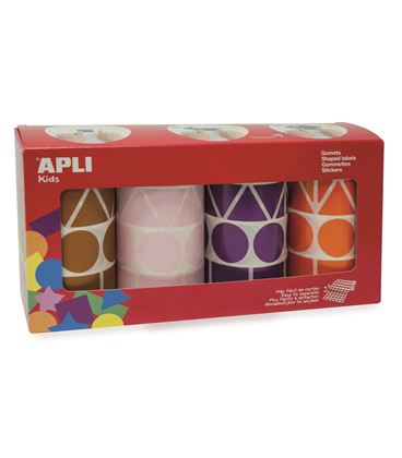 Gomet rollo surtido grande 4uds. apli 11913 - 112335
