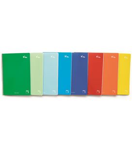 Cuaderno fº milimetrado 80h 60grs t. dura color pacsa 16233 - 113953