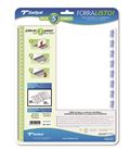 Forro libro ajustable 29x55 blister 5u. forralisto sadipal 02209