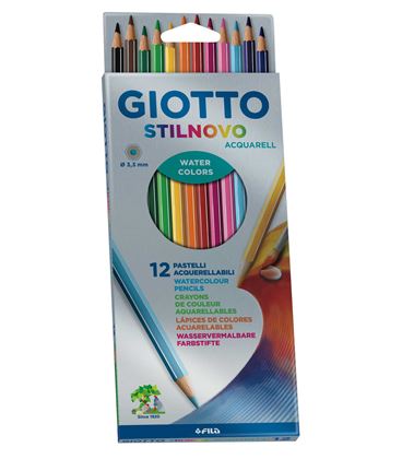 Pintura madera stilnovo acquarell giotto 12u. fila 255700 - 111460