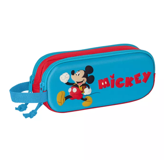 PORTATODO DOBLE 3D MICKEY MOUSE SAFTA 842363512