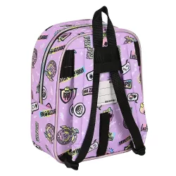 MOCHILA GUARDERIA ADAPT.CARRO MONSTER HIGH "BEST BOOS" SAFTA 622340232