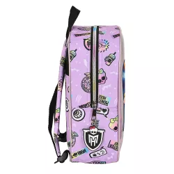 MOCHILA GUARDERIA ADAPT.CARRO MONSTER HIGH "BEST BOOS" SAFTA 622340232