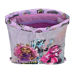 SACO PLANO JUNIOR MONSTER HIGH "BEST BOOS" SAFTA 622340855