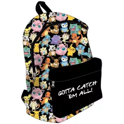 MOCHILA POKEMON "POKEBALL" SAFTA POK22-2050