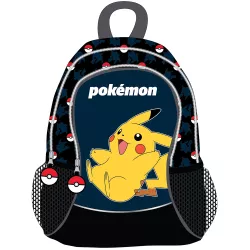 MOCHILA JUNIOR POKEMON "POKEBALL" SAFTA POK23-1553