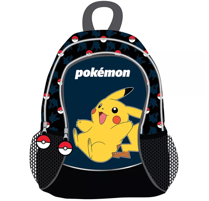 MOCHILA JUNIOR POKEMON "POKEBALL" SAFTA POK23-1553