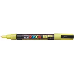 ROTULADOR PERMANENTE 1,5MM AMARILLO "2" PC-3M POSCA UNI 915790
