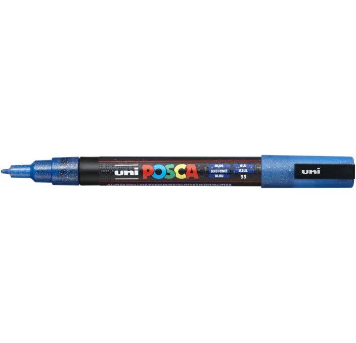 ROTULADOR PERMANENTE 1,5MM AZUL "33" PC-3M POSCA UNI 197981