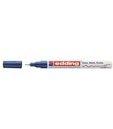 Rotulador permanente 780 paint marker metal azul edding 4-780-9-003 - 191263