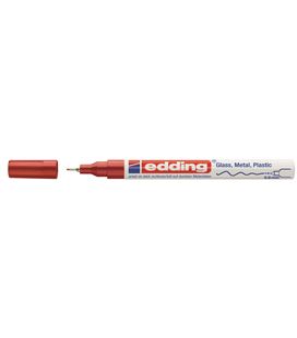 Rotulador permanente 780 paint marker metal rojo edding 4-780-9-002 - 191265