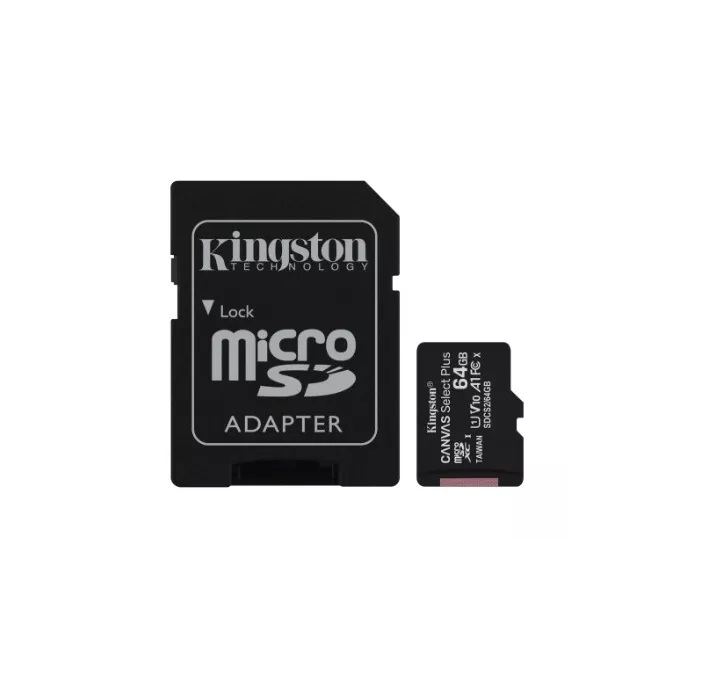 TARJETA MICRO SDXC 64GB CLAS10 CANON INCLUIDO KINGSTON SDCS2/64GB