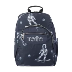 MOCHILA ESCOLAR ESTAMPADO ASTRONATURAS TOTTO MA04ECO018-2220J-5JI