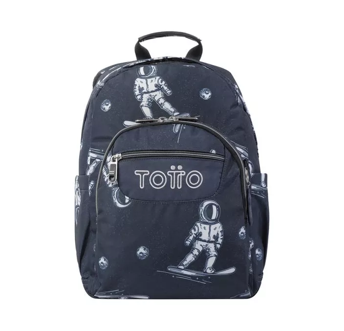 MOCHILA ESCOLAR ESTAMPADO ASTRONATURAS TOTTO MA04ECO018-2220J-5JI