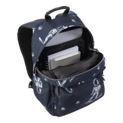 MOCHILA ESCOLAR ESTAMPADO ASTRONATURAS TOTTO MA04ECO018-2220J-5JI
