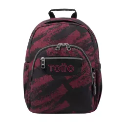 MOCHILA ESCOLAR TIZA ROJA TOTTO MA04ECO018-2310J-5C5