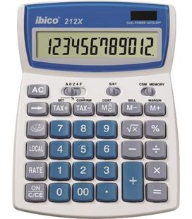 Calculadora sobremesa 12 digitos 212x ibico ib410086