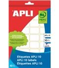 Etiqueta oficina apli10 25mmx40mm 10h 160u apli 01646 - 160669