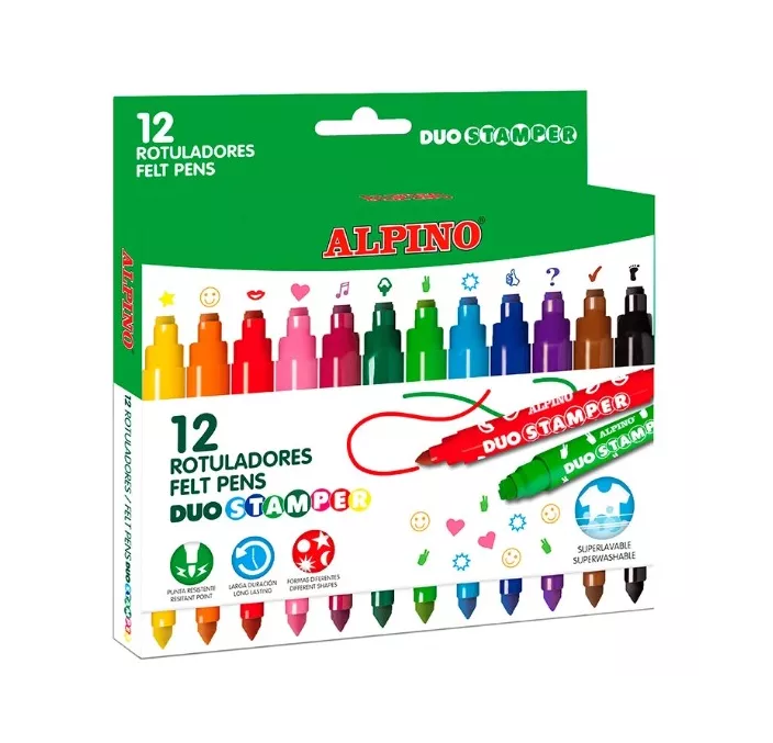 ROTULADOR FIBRA ALPINO STAMPER C.10 ALPINO AR001059