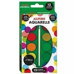 ACUARELAS ALPINO 12 COLORES ALPINO AQ000001